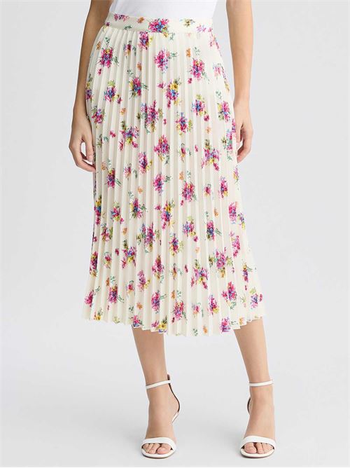 Floral pleated skirt Liu Jo | WA5480T3786.M9474